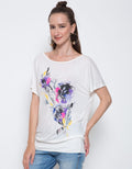 Bodytalk Bodyfit Shirty With Print Rayon Atasan Wanita