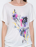 Bodytalk Bodyfit Shirty With Print Rayon Atasan Wanita