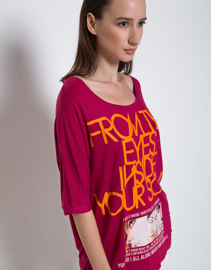 Bodytalk Diagonal Print Tee Women