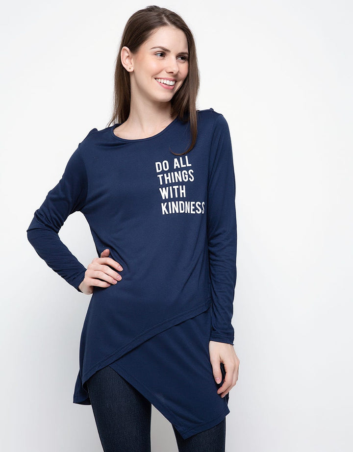 Bodytalk Long Sleeve Tshirt Print Wording