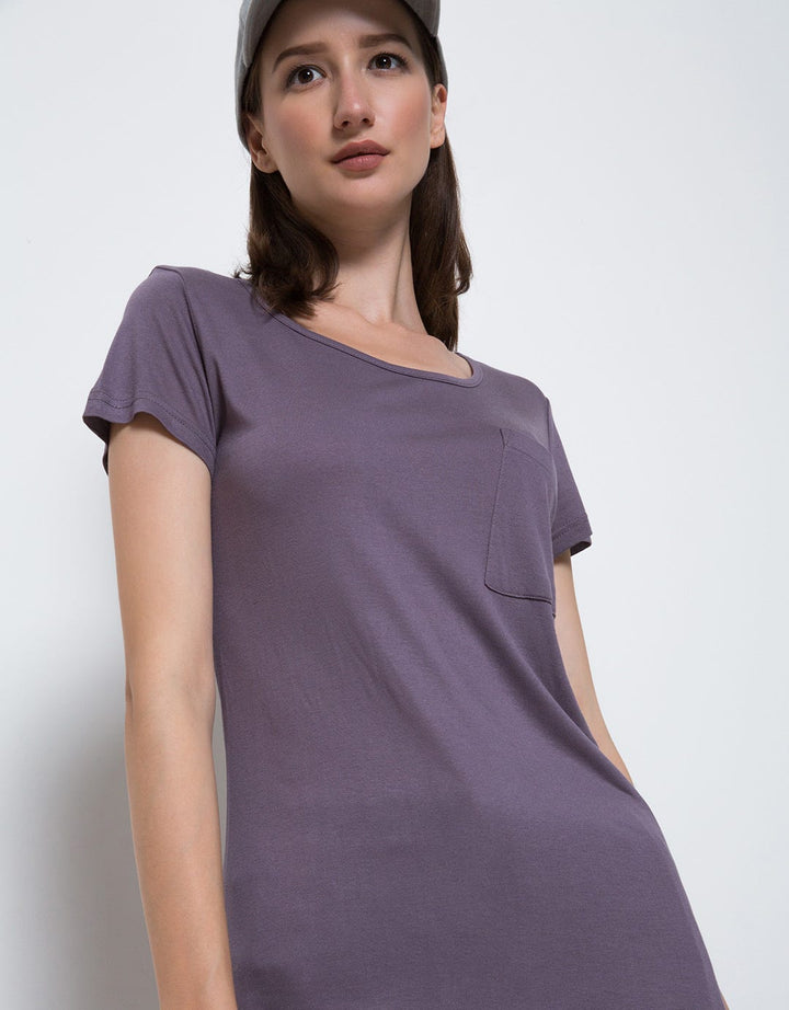 Bodytalk Square Pocket Tshirt Wanita