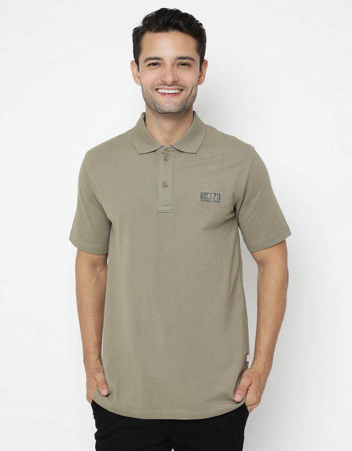 Cardinal Casual Polo Shirt Brand Embroidery Details