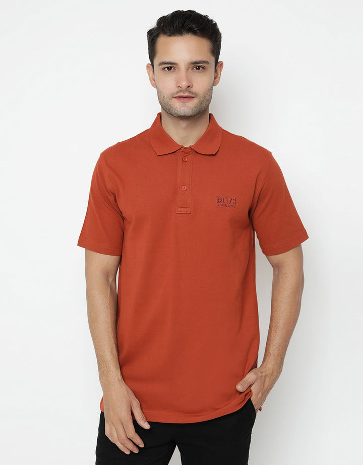 Cardinal Casual Polo Shirt Brand Embroidery Details