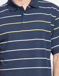 Cole Polo Shirt Stripe Neon