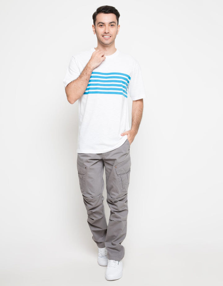 Cole T-Shirt Stripe Neon