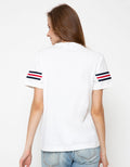 Connexion Round Neck C&amp;S Rib Arms Women's Short Sleeve T-Shirt