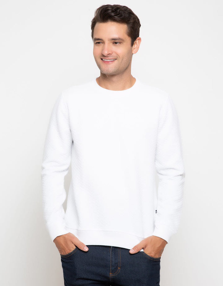 D&amp;F Textured Accent Sweater