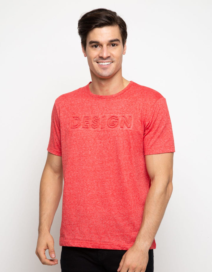 d&f T-shirt Detail Emboss