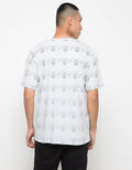 Disney Print Mickey Mouse Face Kaos Pria