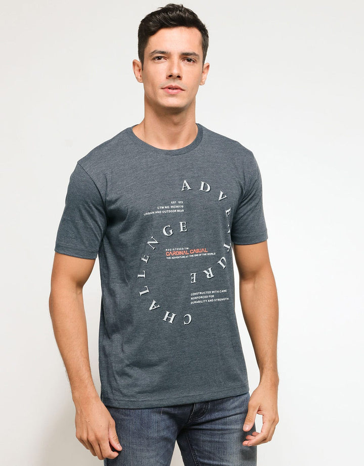 Cardinal Casual T-shirt Print Adventure Challenge