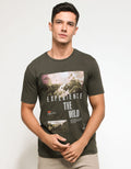 Cardinal Casual T-shirt Print Experience The Wild
