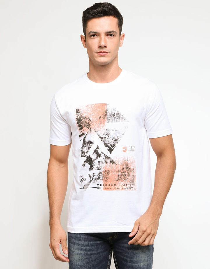 Cardinal Casual T-shirt Print Outdoor Trails