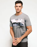Cardinal Casual T-shirt Print Mountain Photo
