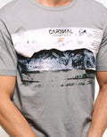 Cardinal Casual T-shirt Print Mountain Photo