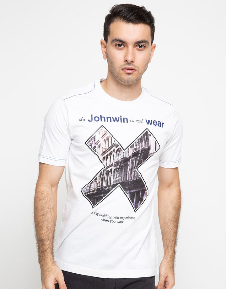 Johnwin Kaos Tangan Pendek City Building