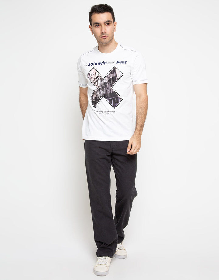 Johnwin Kaos Tangan Pendek City Building