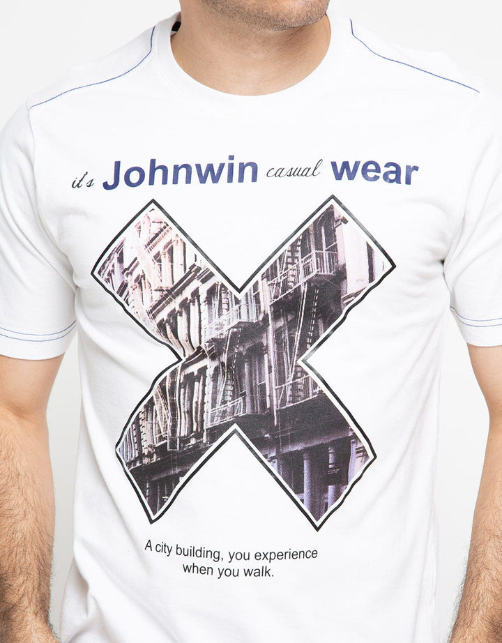Johnwin Kaos Tangan Pendek City Building