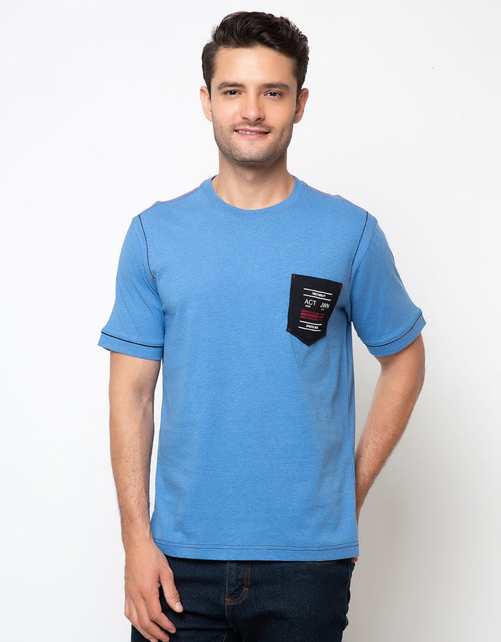 JOHNWIN Man Pocket Print T-Shirt