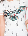 LGS Flying Owl Print Short Sleeve Tshirt