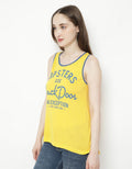 Hipster Sleeveless Tee Jeans Logo