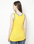 Hipster Sleeveless Tee Jeans Logo