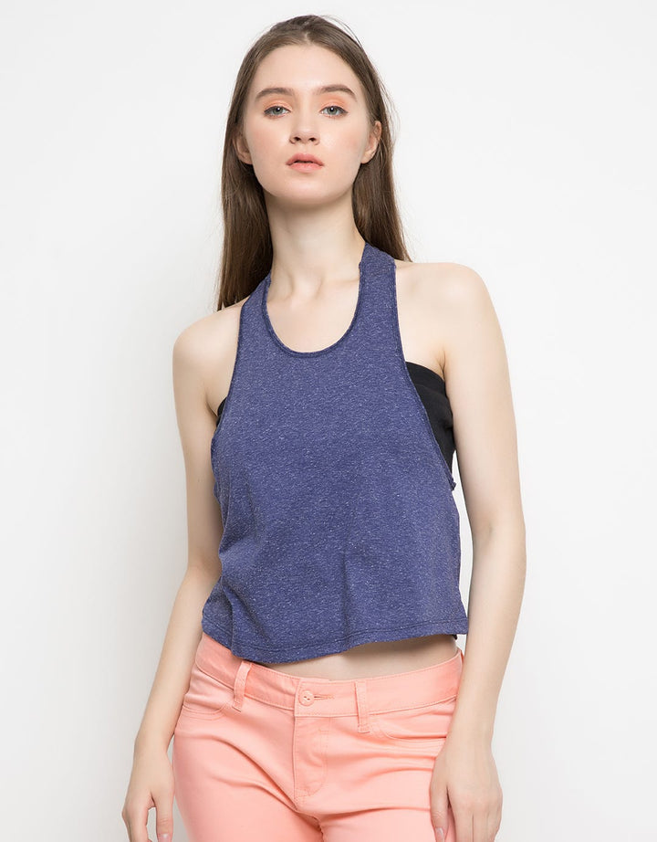 Logo Jeans Lock Sleeveless Tank Top