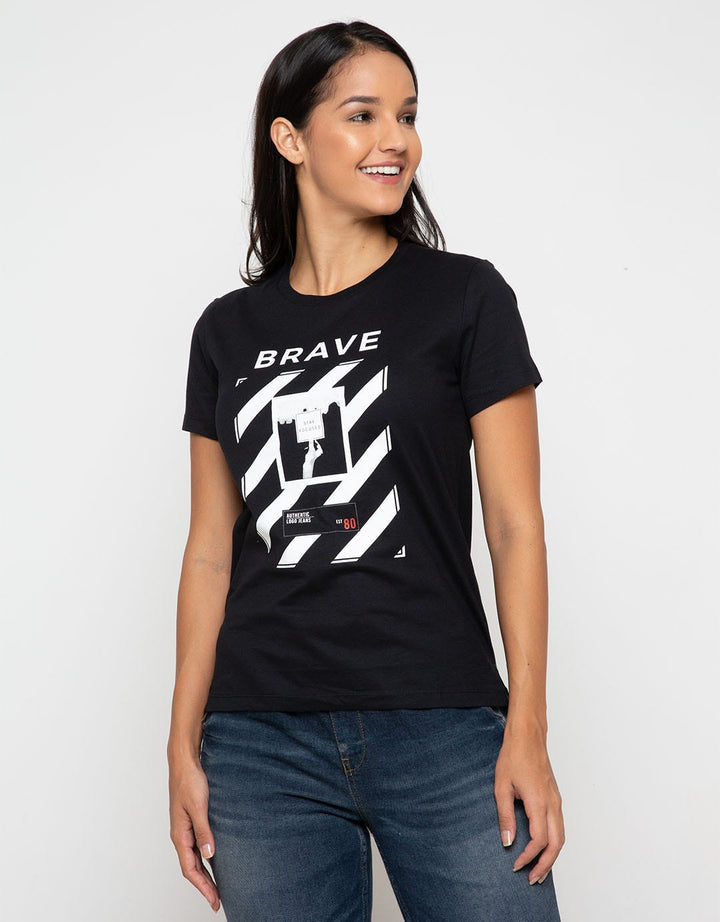 Shelby Jeans Logo Tee
