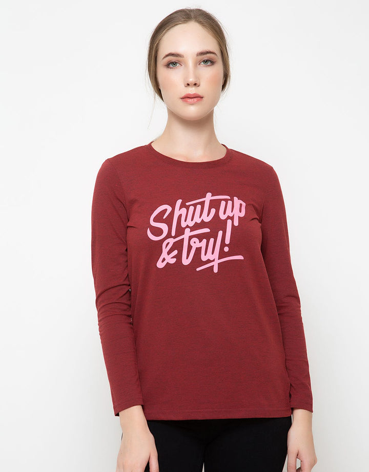 Logo Jeans Tshirt Lawrence Shut Up And Try