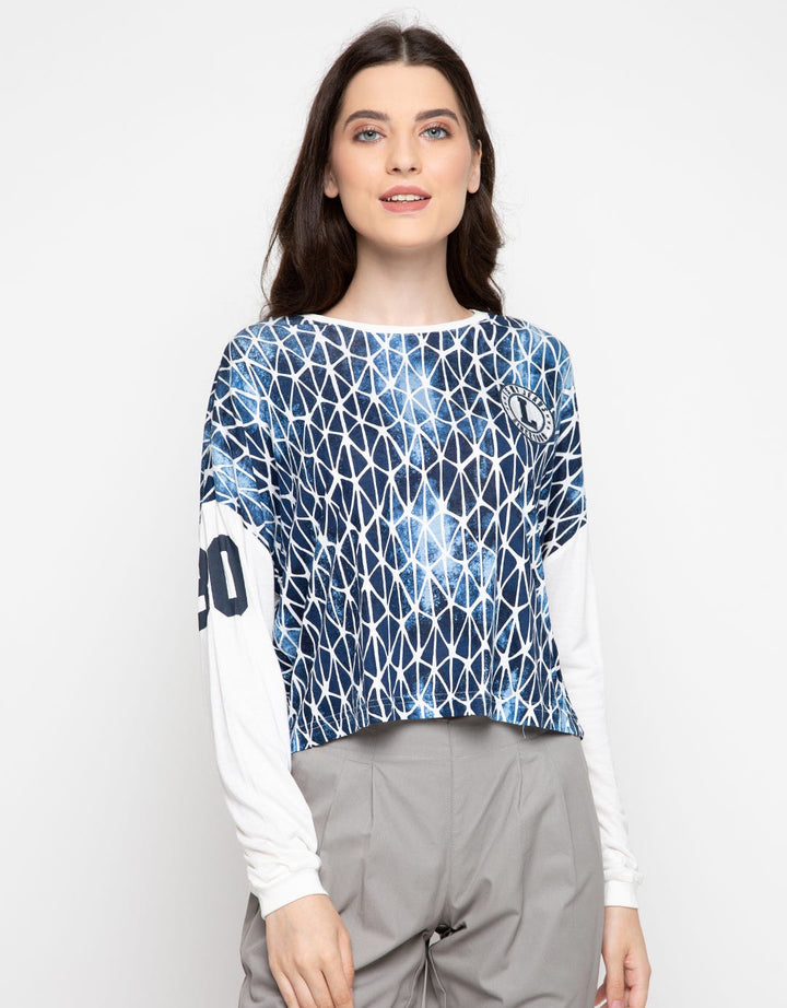 Logo Jeans Tshirt Print Tye Dye