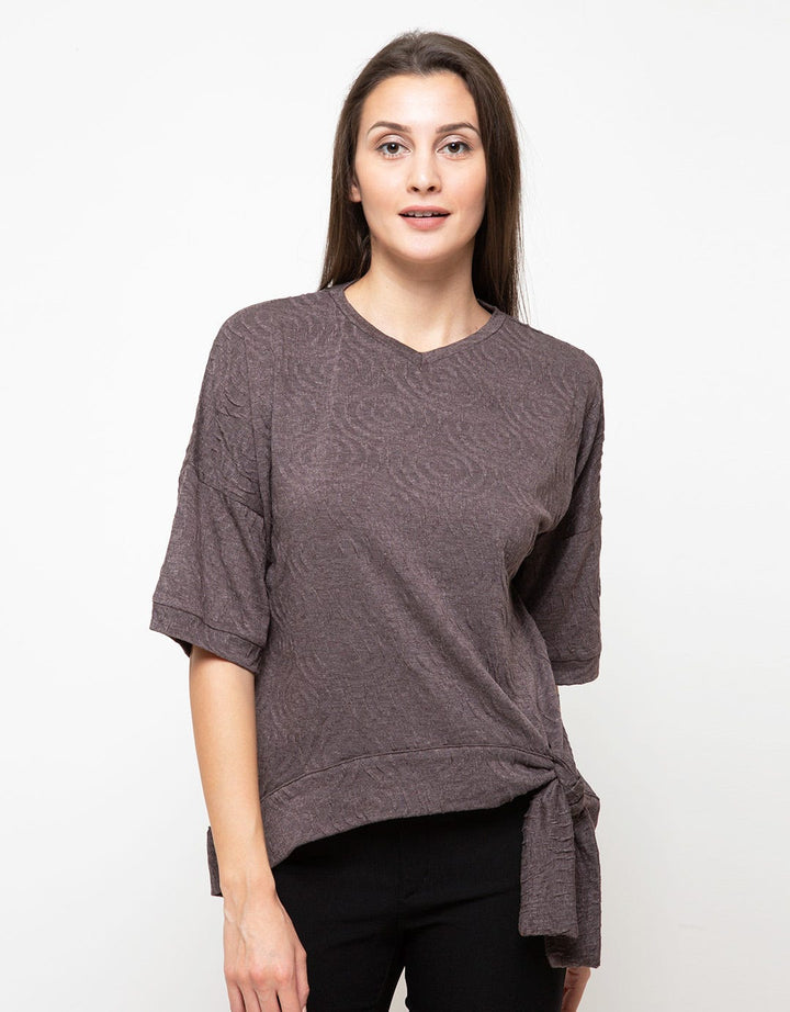 Lois Girl Textured Ribbon T-Shirt