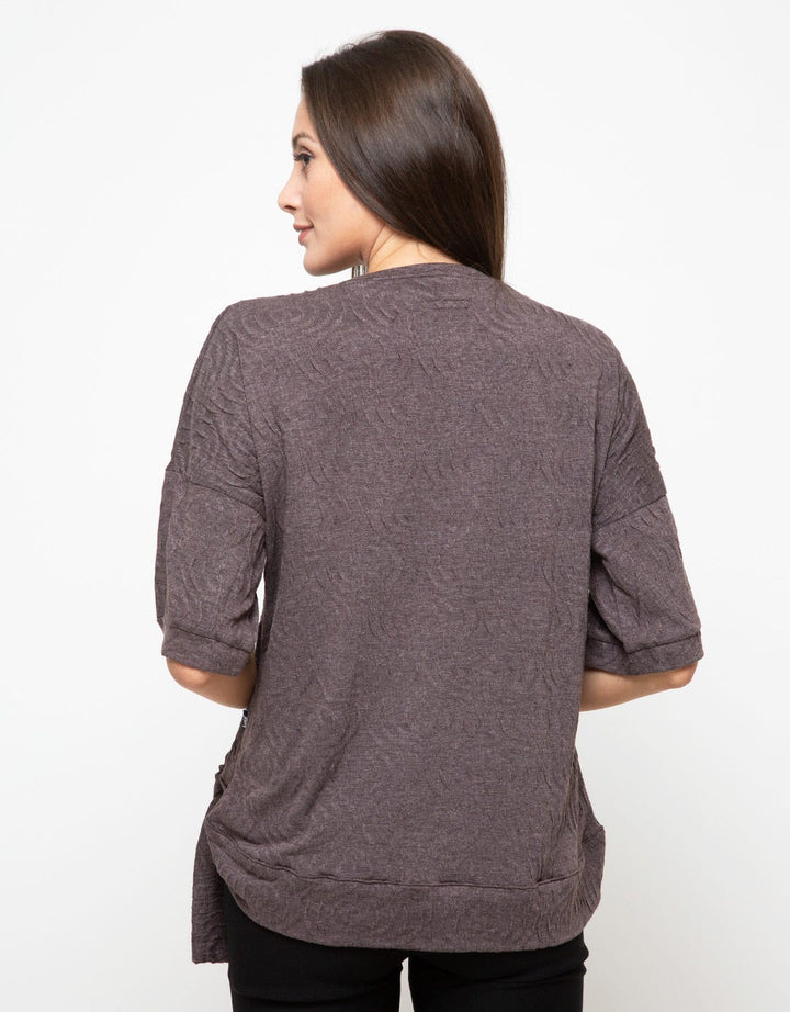 Lois Girl Textured Ribbon T-Shirt
