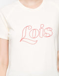 Lois Girl T-Shirt Stitching Logo
