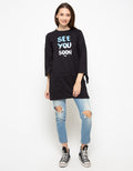 Lois Girl T-Shirt See You Soon Print