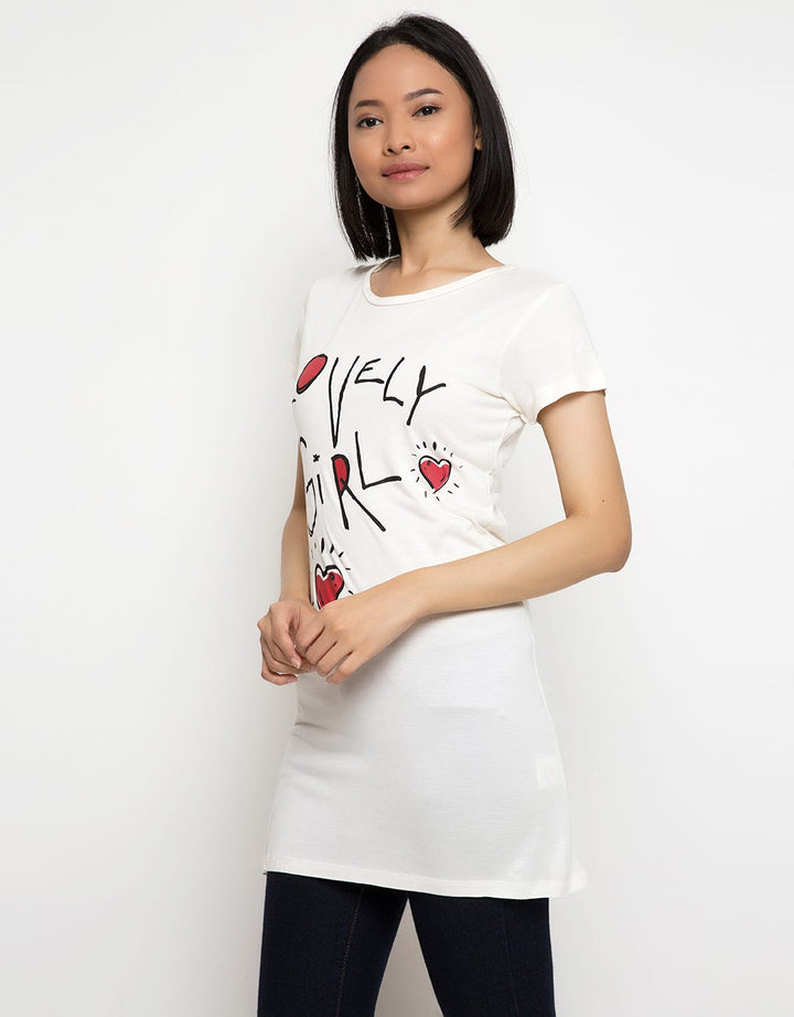 LGS Women Lovely Girl Ladies T-Shirt