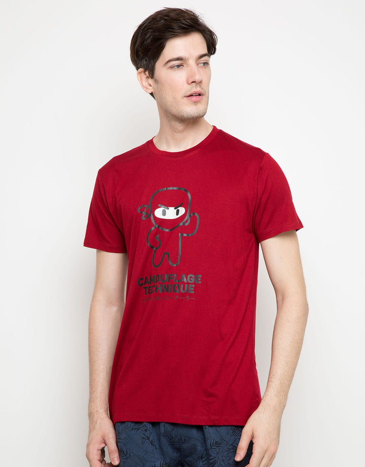 Third Day Chamouflage Kaos Pria