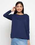 Nevada Lace Up Long Sleeve T Shirt