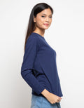 Nevada Lace Up Long Sleeve T Shirt