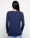 Nevada Lace Up Long Sleeve T Shirt