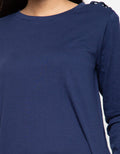 Nevada Lace Up Long Sleeve T Shirt