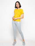 Nevada Kaos Lengan Pendek Slub Cotton