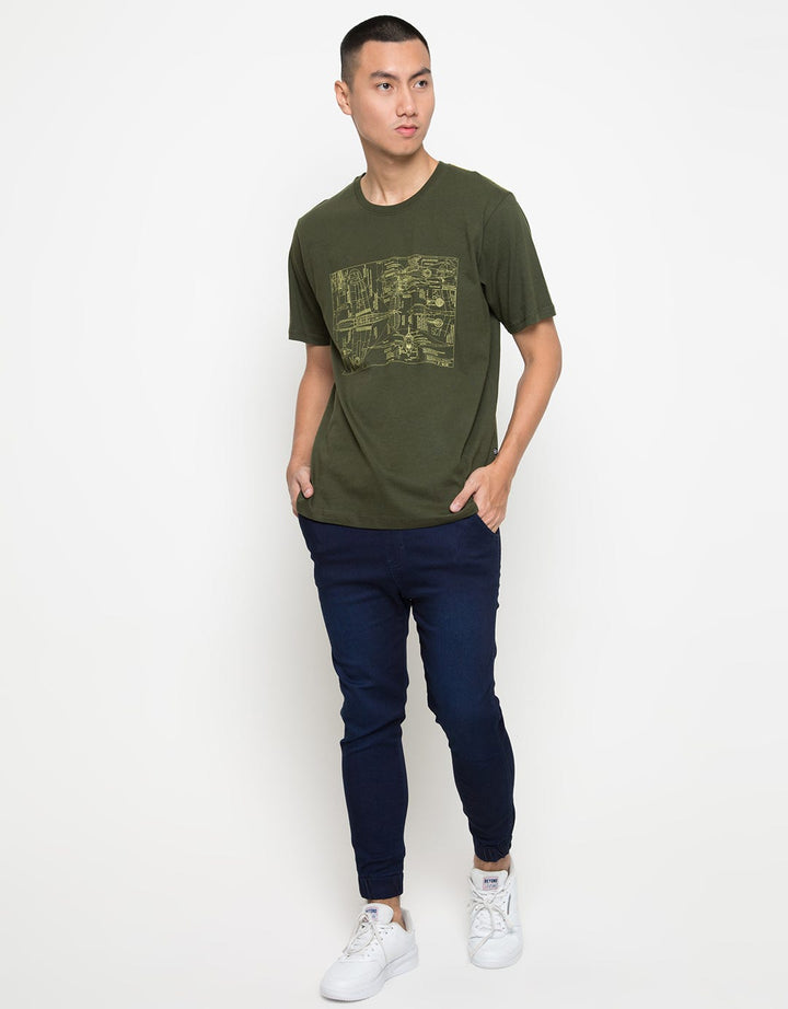 Nevada Round Neck Regular Kaos Pria