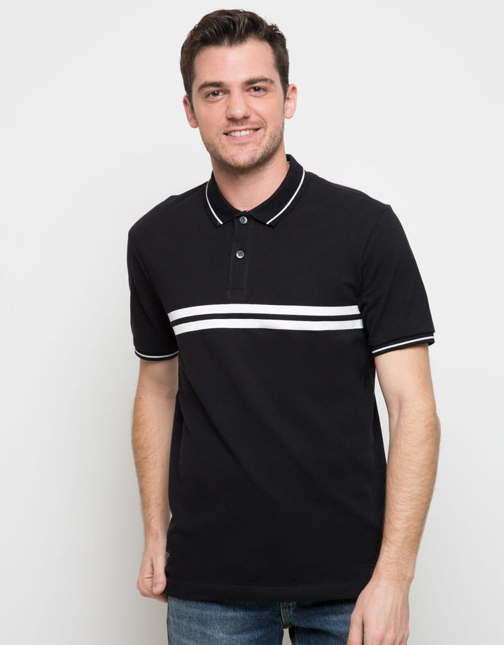 Ocean Pacific Double Stripe Polo Short