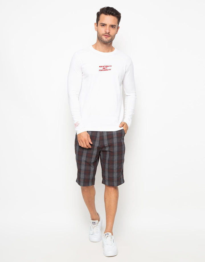 Osella Tshirt  Lengan Panjang Man Of Quality  Pria