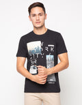 Osella T-Shirt  Lengan Pendek Print Brooklyn Pria