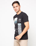 Osella T-Shirt  Lengan Pendek Print Brooklyn Pria