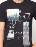 Osella T-Shirt  Lengan Pendek Print Brooklyn Pria