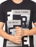 Osella T-Shirt  Lengan Pendek Print  Pria