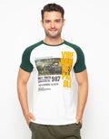 Osella Tshirt  Lengan Pendek Print Vibe Pria
