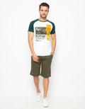 Osella Tshirt  Lengan Pendek Print Vibe Pria