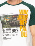 Osella Tshirt  Lengan Pendek Print Vibe Pria